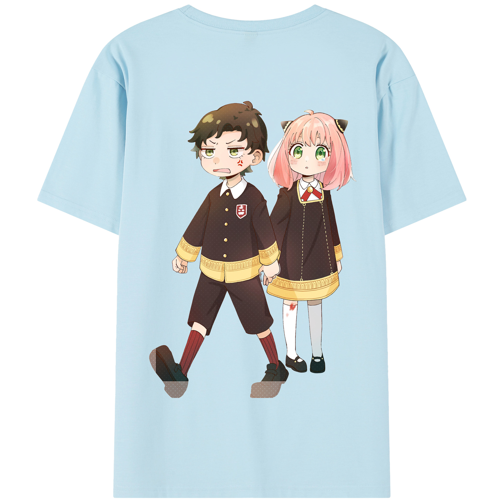 （画像用） SPY×FAMILY间谍家家酒 綿100％半袖Tシャツ（背面プリント）